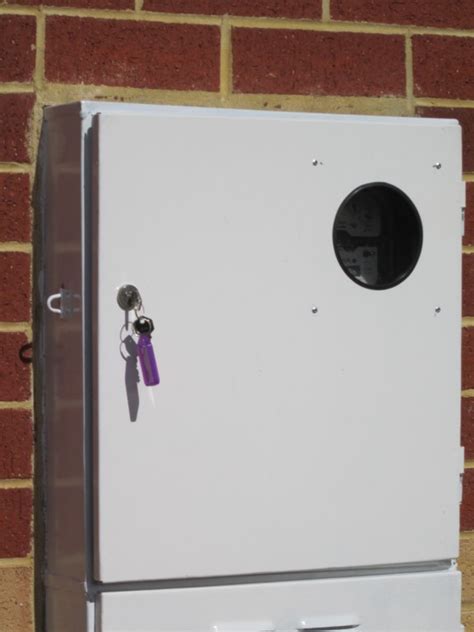 lockable electrical meter box|meter box locks bunnings.